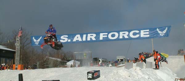 DJ Eckstrom Pro Open Snocross Win At Duluth National